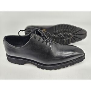 Maison Forte Presidio Wholecut Leather Oxford Mens Black 8.5